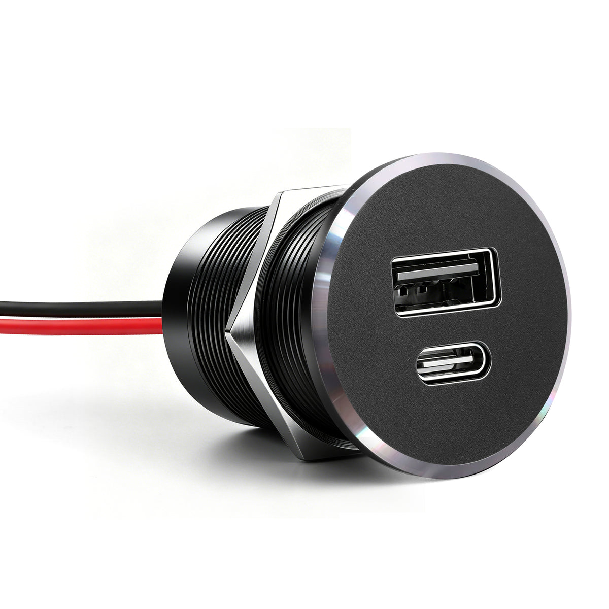 48W 12V USB Socket Outlet, PD3.0 30W+QC3.0 18W