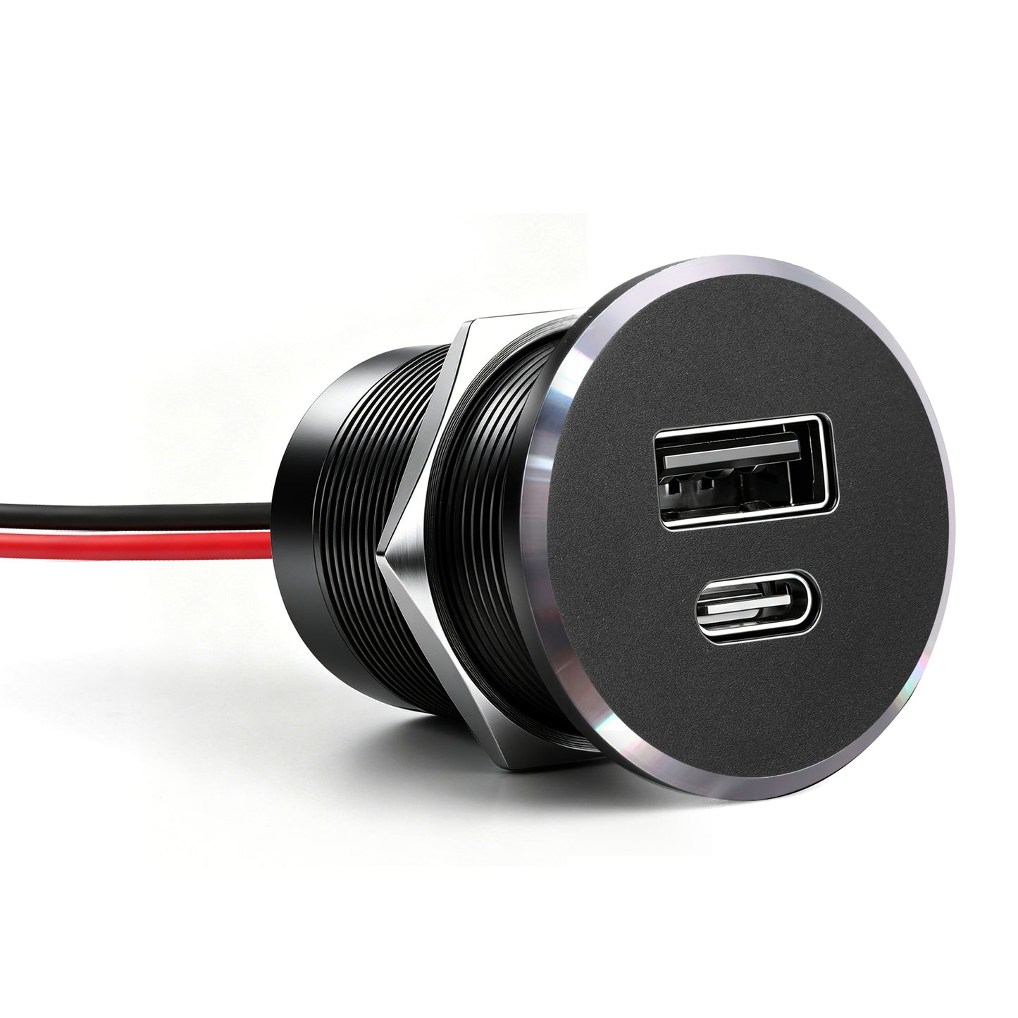 48W 12V USB Socket Outlet, PD3.0 30W+QC3.0 18W
