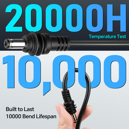 for Starlink Mini Power Cable, 3M/9.8FT DC Power Cable for Waterproof 16AWG Copper Wire
