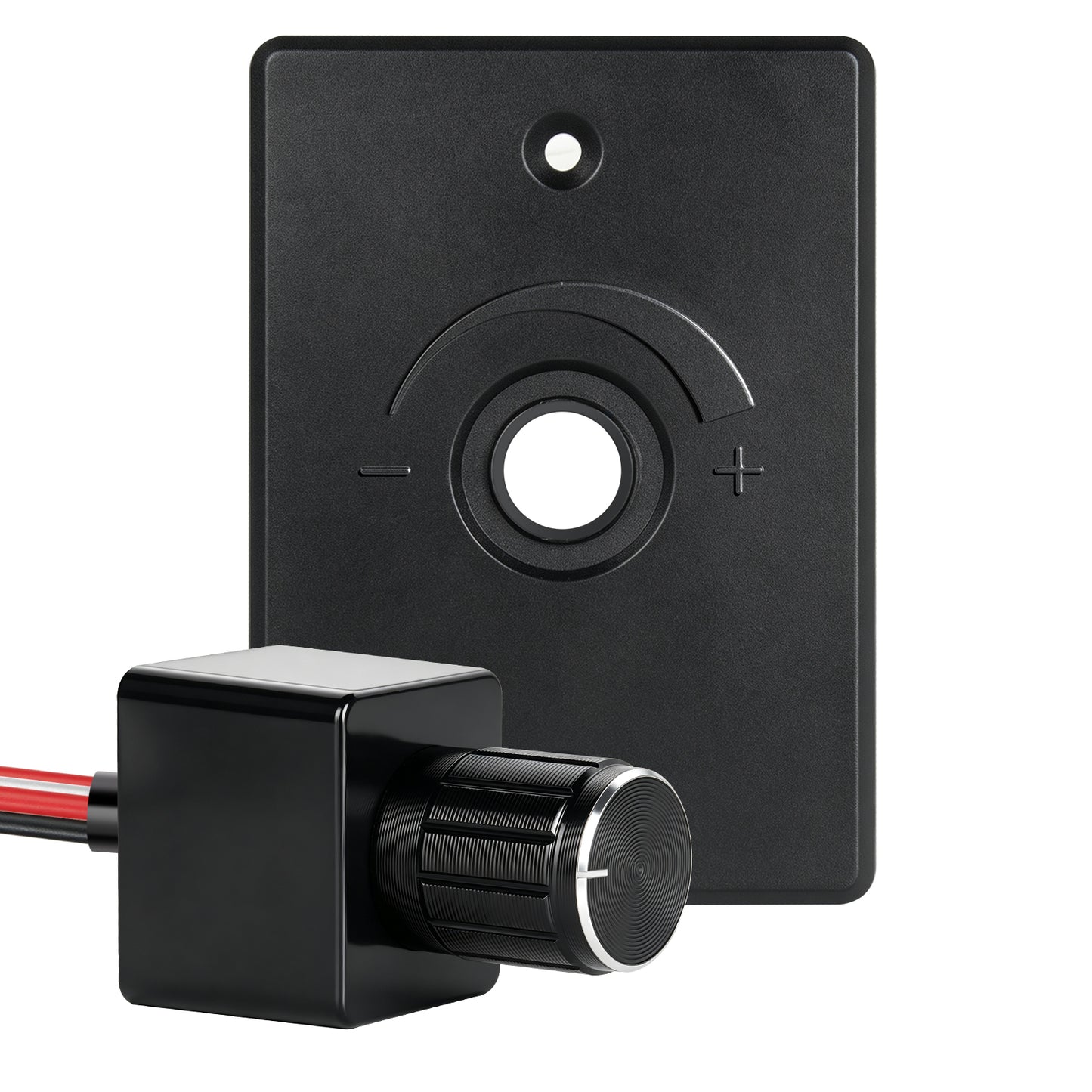 12V Dimmer Switch LED Light Dimmer, Rotary Dimming Switch for RV Boat Truck Van LED Lighting 6A