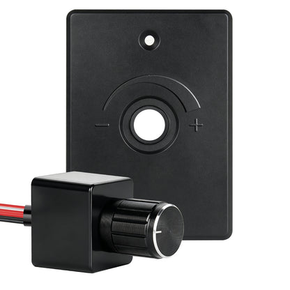 12V Dimmer Switch LED Light Dimmer, Rotary Dimming Switch for RV Boat Truck Van LED Lighting 6A