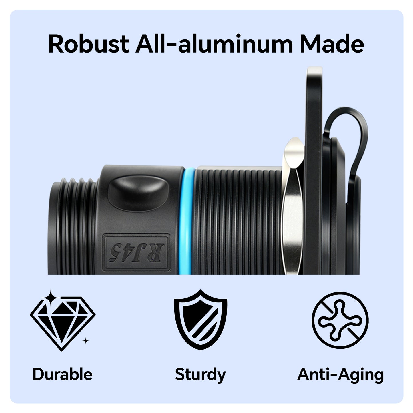 Waterproof Pass Through RJ45 Wall Socket for Starlink Gen3