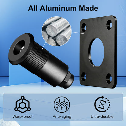 for Starlink Mini DC Female Power Socket, Aluminum Wall Pass Through Kit