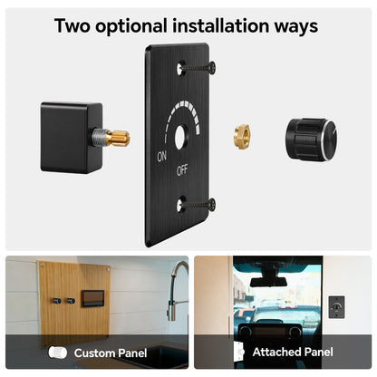 12V Dimmer Switch, 6A RV Light High-side PWM Dimmer