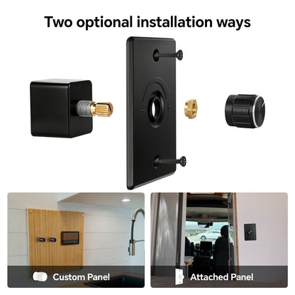 12V Dimmer Switch, RV Light High Side PWM Dimming Switch for Boat Van Truck Cars, Works with Dimmable LED Light