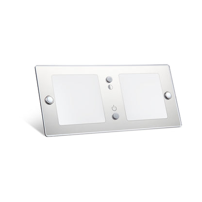 12V LED Ceiling Dome Light Dimmable Acrylic Lamp, 3000K/5500K&Blue Light, 20x9cm CRI90 Surface Mount